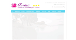 Desktop Screenshot of apartments-ferina.com