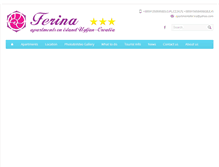 Tablet Screenshot of apartments-ferina.com